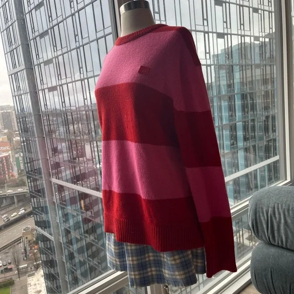 acne studios striped sweater